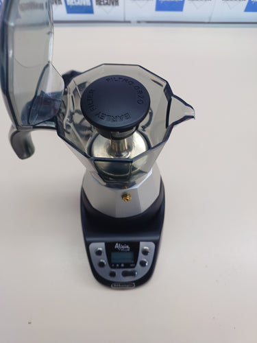 Cafetera Moka Eléctrica, 450 W, 2-4 Tazas, Plástico, Negro/Plata De'Longhi EMKP42.B Alicia PLUS